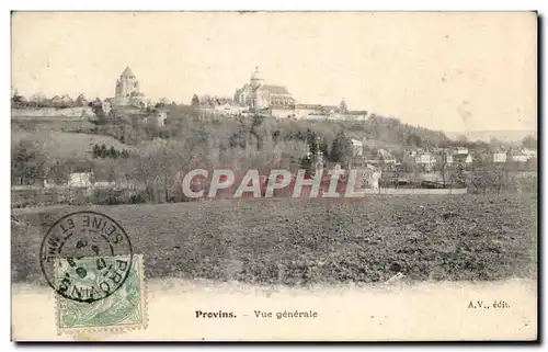 Cartes postales Provins Vue generale