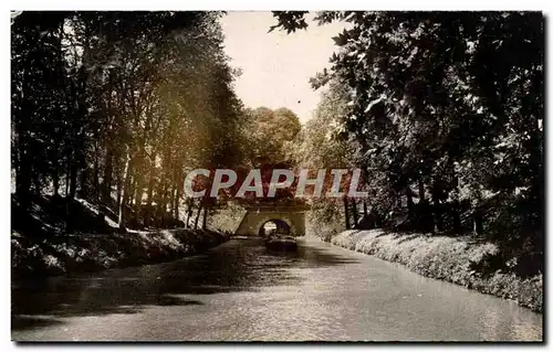 Cartes postales moderne Lesches Le tunnel du canal