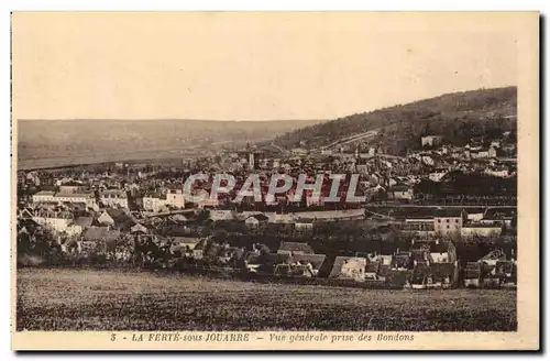 Cartes postales La Ferte sous Jouarre Vue generale prise des Bondons