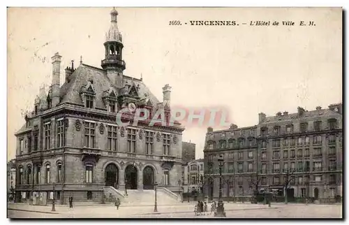 Cartes postales Vincennes L hotel de ville