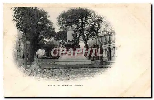 Cartes postales Melun Monument Pasteur