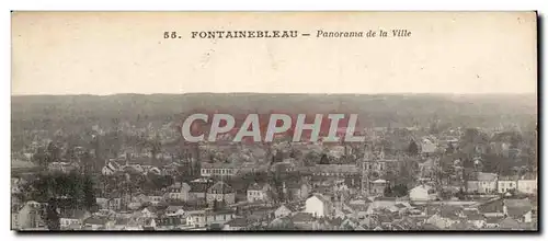 Cartes postales Fontainebleau Panorama de la ville