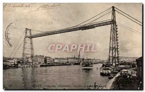 Cartes postales Rouen Le pont transbordeur