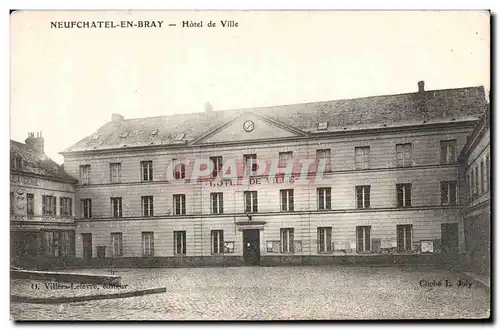 Cartes postales Neufchatel en Bray Hotel de ville