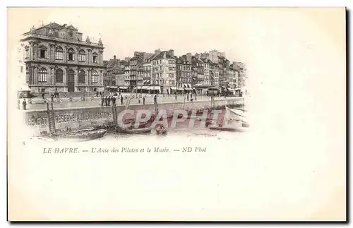 Cartes postales Le Havre L anse des pilotes et le musee