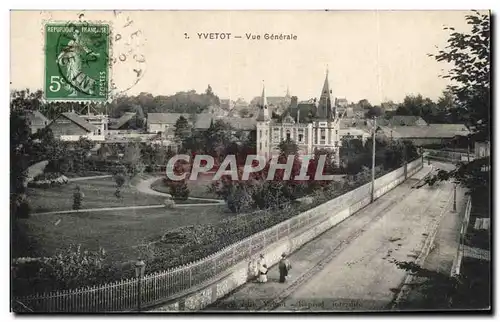 Yvetot - Vue Generale - Cartes postales