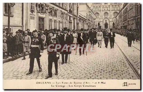 Orleans - Les Fetes de Jeanne d Arc - 7 et 8 Mai - Cartes postales