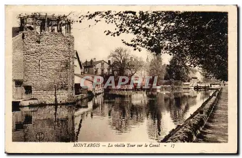 Montargis - La Vieille Tour sur le Canal - Ansichtskarte AK