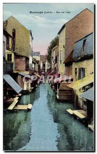 Montargis - Rue sur Peau - Cartes postales