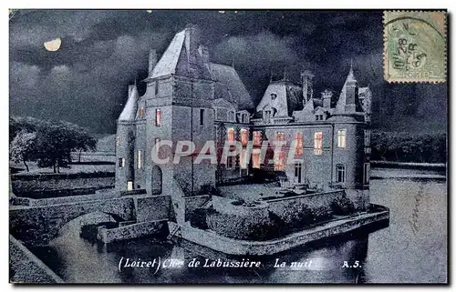 Chateau de Labussiere - La Nuit - Cartes postales