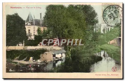 Montargis - Vue sur le Loing Lavoir - Ansichtskarte AK