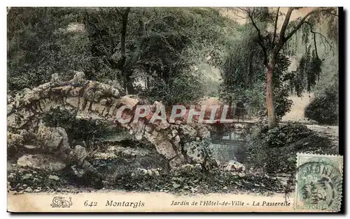 Montargis - Jardin de l Hotel de Ville - Cartes postales