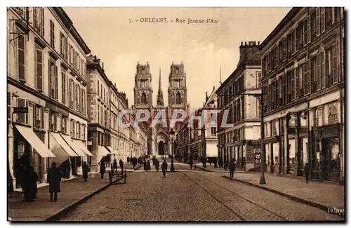 Orleans - Rue Jeanne d Arc - Cartes postales