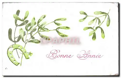 Fetes - Voeux - Bonne Annee - houx - holly - Cartes postales