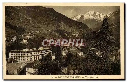 Cartes postales Brides les Bains Vue generale