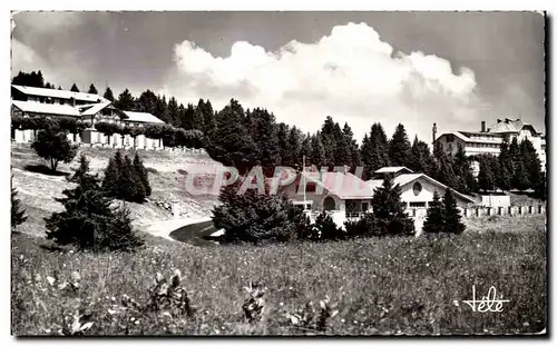 Cartes postales moderne Plateau du Revard sur Aix Les hotels et la cremaillere