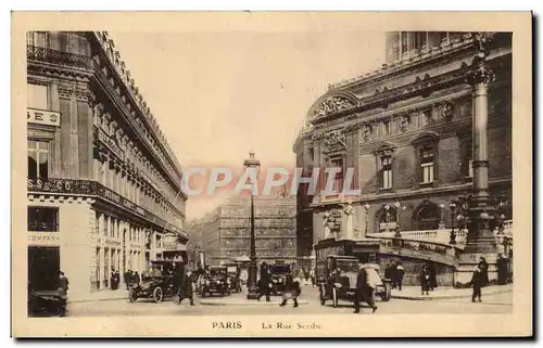 Paris - 5 - La Rue Scribe - Cartes postales