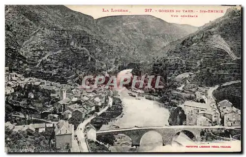 Ste Enimie - Vue Generale - Gorges du Tarn - Cartes postales