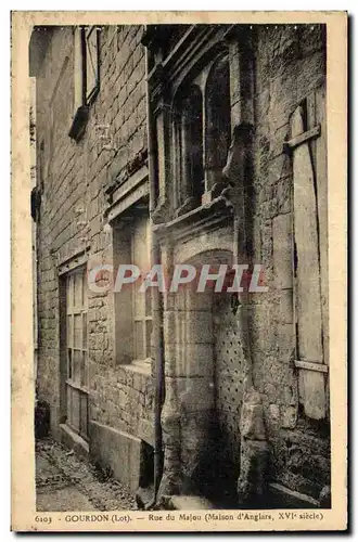 Gourdon - Rue de Majou - Cartes postales