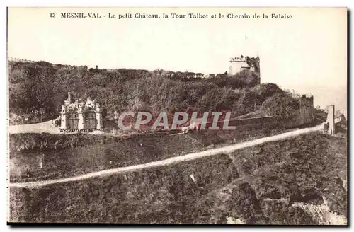 Mesnil Val - Le Petit Chateau - La Tour Talbot - Chemin de la Falaise - Ansichtskarte AK