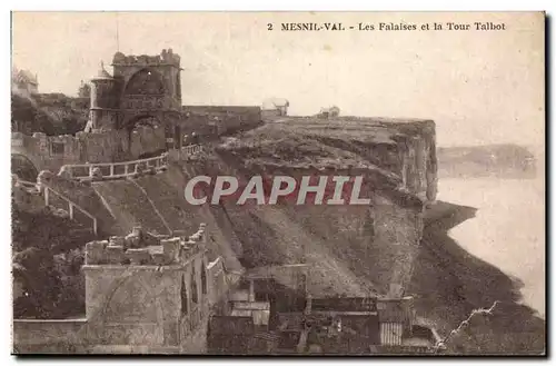 Mesnil Val - Les Falaises et la Tour Talbot - Ansichtskarte AK
