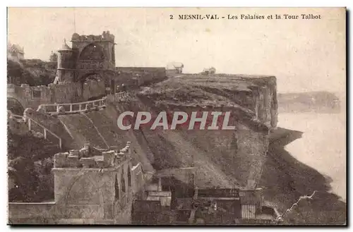 Mesnil Val - Les Falaises et la Tour Talbot - Cartes postales