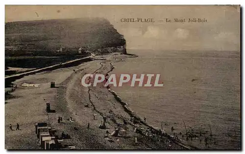 Criel Plage - Le Mont Joli Bois - Cartes postales