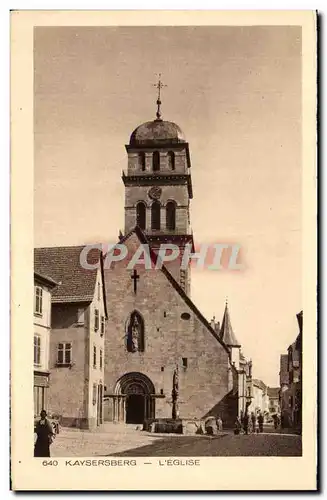 Kaysersberg - L Eglise - Cartes postales