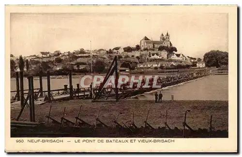 Neuf Brisach - Le Pont de Bateaux - Cartes postales