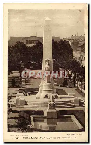 Mulhouse - Monument aux Morts - Cartes postales