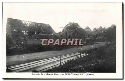 Seppois le Haut - Souvenirs de la Grand Guerre - Cartes postales