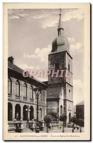 Sainte Marie aux Mines - Mairie et Eglise - Cartes postales