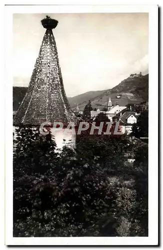 Ribeauville - Vieille Tour avec Nid de Cigogne - Cartes postales