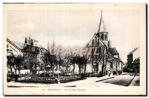 Haguenau - Place Saint Georges - Cartes postales