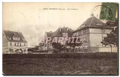 Neuf Brisach - Les Casernes - Cartes postales