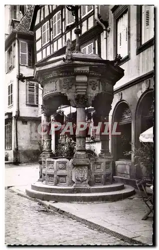 Obernai - Puits datant de 1579 - Cartes postales