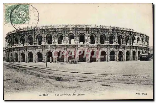 Nimes - Les Arenes - - Cartes postales