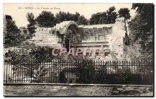 Nimes - Le Temple de Diane - Cartes postales