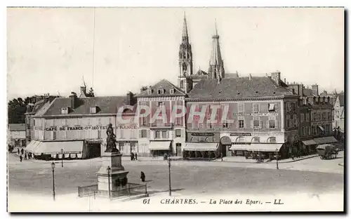 Chartres - La Place des Epars - Cartes postales