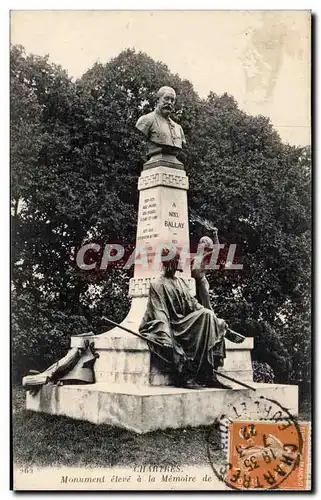 Chartres - Monument eleve - Cartes postales