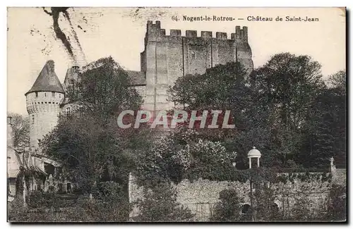 Cartes postales Nogent le Rotrou Chateau de Saint Jean