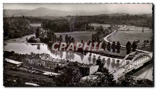 Cartes postales moderne Salies du Salat Le pont et la vallee du Salat