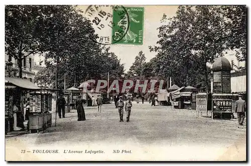 Cartes postales Toulouse Avenue Lafayette