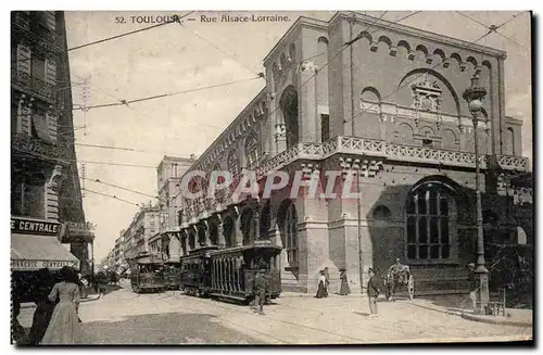 Cartes postales Toulouse Rue Alsace Lorraine