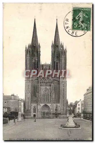 Cartes postales Coutances La cathedrale