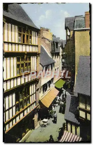 Cartes postales Le Mont Saint Michel La rue principale