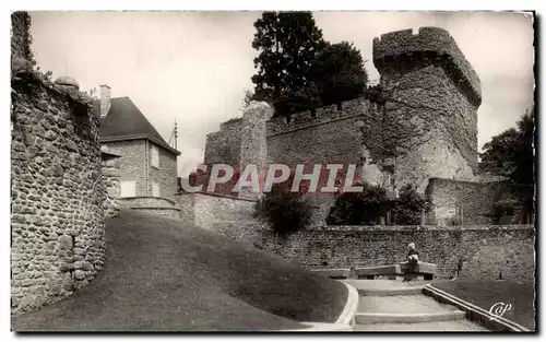 Moderne Karte Avranches La vieille tour et les remparts