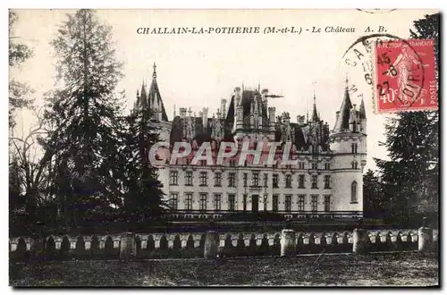 Challain la Potherie - Le Chateau - Ansichtskarte AK