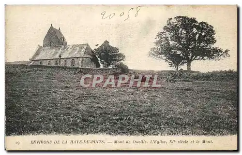 Environs de la Haye du Puits - Mont de Doville - L Eglise - Ansichtskarte AK