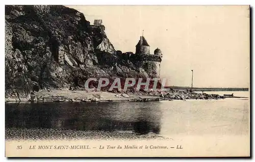 Le Mont Saint Michel - La Tour du Moulin - Ansichtskarte AK